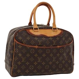 Louis Vuitton-LOUIS VUITTON Monogram Deauville Hand Bag M47270 LV Auth MX074-Monogram