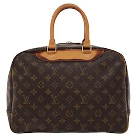 Louis Vuitton-LOUIS VUITTON Monogram Deauville Hand Bag M47270 LV Auth MX074-Monogram