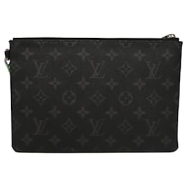 Louis Vuitton-LOUIS VUITTON Monogram Eclipse Fragment iPhone Case M64449 LV Auth KD362-Monogram