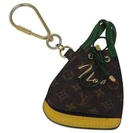 Louis Vuitton-LOUIS VUITTON Porte Cles BB Noe Key Holder Green Yellow M66182 LV Auth 117026-Green,Yellow,Monogram