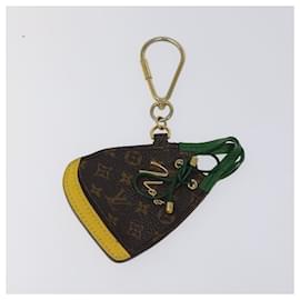 Louis Vuitton-LOUIS VUITTON Porte Cles BB Noe Key Holder Green Yellow M66182 LV Auth 117026-Green,Yellow,Monogram