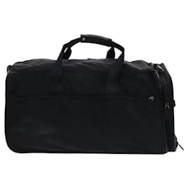 Prada-PRADA Travel Carry Case Suitcase Nylon Black Auth 108274-Black