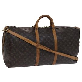 LOUIS VUITTON Monogram Keepall Bandouliere 60 Bolsa Boston M41412 LV Auth BD1185 Monograma
