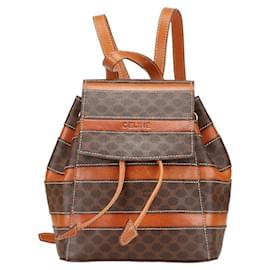 Céline-Celine Macadam Backpack-Brown