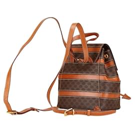 Céline-Celine Macadam Backpack-Brown