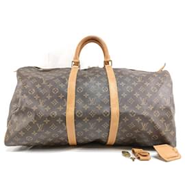 Louis Vuitton-Louis Vuitton Keepall 55-Brown
