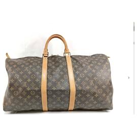 Louis Vuitton-Louis Vuitton Keepall 55-Brown