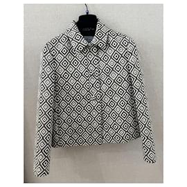 Prada-Black and White Set-Black,White