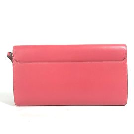 Hermès Pochette en cuir Tadelakt rose Hermes Rose