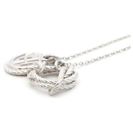 Hermès-Hermes Kara Silver Necklace-Silvery