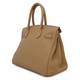 Hermès-Hermes Birkin 30 Biscuit Togo Handbag-Other