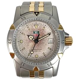 Tag Heuer-TAG HEUER 955.708G-20 Professional Wristwatch-Silvery,Golden