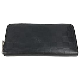 Louis Vuitton-Louis Vuitton Damier Infini Long Wallet-Black