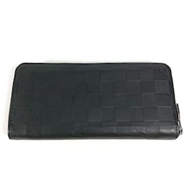 Louis Vuitton-Louis Vuitton Damier Infini Long Wallet-Black