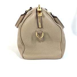 Louis Vuitton-Louis Vuitton Monogram Empreinte Speedy Bandouliere 25 Bag-Beige,Grey