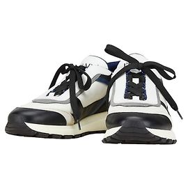 Sneakers da uomo Prada Marrone Bianco Blu navy