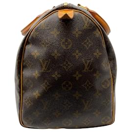 Louis Vuitton-Louis Vuitton Large Monogram Speedy-Brown
