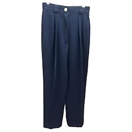 Chanel-Vintage Chanel pants-Navy blue