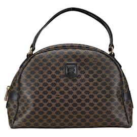 Céline-Celine Macadam Handbag-Black