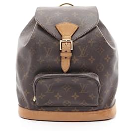 Louis Vuitton-Louis Vuitton Monogram Montsouris Backpack M51136-Brown