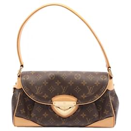 Louis Vuitton-Louis Vuitton Monogram Beverly Shoulder Bag M40121-Brown