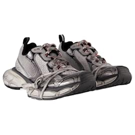 Balenciaga-Baskets 3XL - Balenciaga - Tissu - Gris-Gris