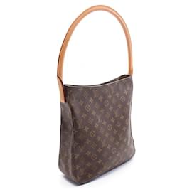 Louis Vuitton-Louis Vuitton Monogram Looping GM Shoulder Bag M51145-Brown