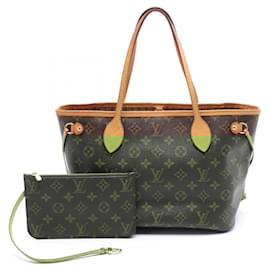 Louis Vuitton-Louis Vuitton Monogram Neverfull PM Tote Bag M41000-Brown