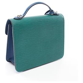 Louis Vuitton-Louis Vuitton Epi Neo Monceau Handbag M55405-Blue