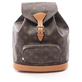 Louis Vuitton-Louis Vuitton Monogram Montsouris MM Backpack M51136-Brown