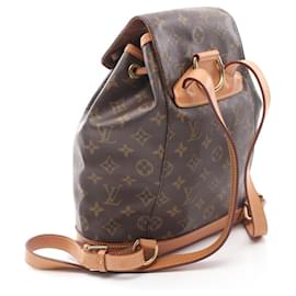 Louis Vuitton-Louis Vuitton Monogram Montsouris MM Backpack M51136-Brown