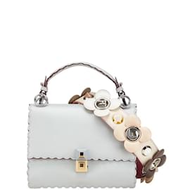 Fendi-Sac à main Mini Canyon de Fendi-Bleu clair