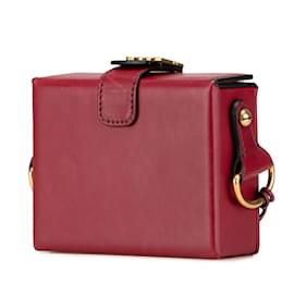 Christian Dior-Christian Dior Dior Addict Small Box Shoulder Bag-Red