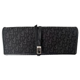 2005 RARE! Christian Dior & John Galliano 2005 organizer - roll storing accessories Black