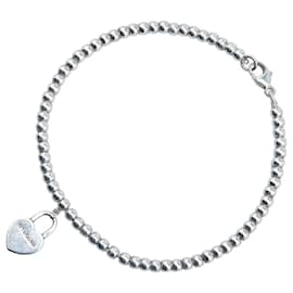 Tiffany & Co-Pulseira charm Return to Heart da Tiffany-Prata