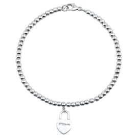 Tiffany & Co-Pulseira charm Return to Heart da Tiffany-Prata
