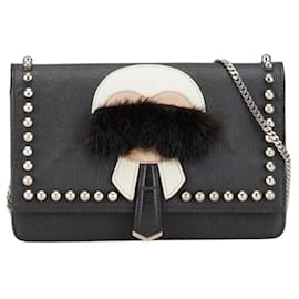 Fendi-Fendi Monster Karl Lagerfeld Wallet Chain-Black,Multiple colors