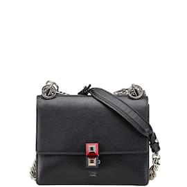 Fendi-FENDI Canay Small Chain Shoulder Bag-Black