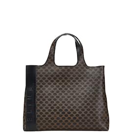 Céline-Celine Macadam Handbag-Black