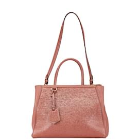 Fendi-Fendi Trois Toujours Handbag-Pink