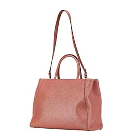 Fendi-Fendi Trois Toujours Handbag-Pink