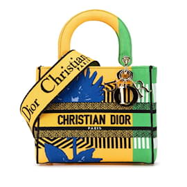 Christian Dior-Christian Dior Dior Lady Deelight Flower Handbag-Multiple colors,Yellow