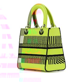 Christian Dior-Christian Dior Dior Lady Deelight Flower Handbag-Multiple colors,Yellow