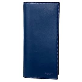 Coach-Coach Brest Pocket Wallet CZ259-Dark blue