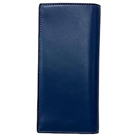 Coach-Coach Brest Pocket Wallet CZ259-Dark blue