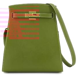 Hermès-Hermes Kelly Sport MM Shoulder Bag-Golden