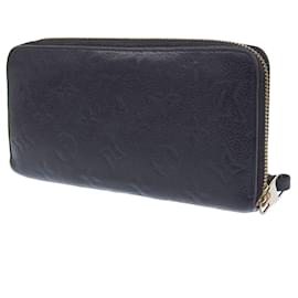 Louis Vuitton-Louis Vuitton Monogram Empreinte Zippy Wallet-Black