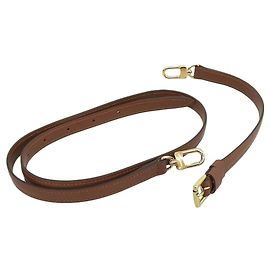 Louis Vuitton Brown Leather Shoulder Strap Brown