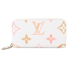 Louis Vuitton-Louis Vuitton By the Pool Monogram Giant Zippy Wallet-Beige