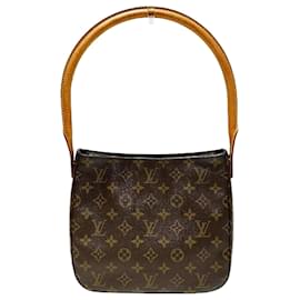 Louis Vuitton-Louis Vuitton Monogram Looping MM Shoulder Bag-Brown,Monogram